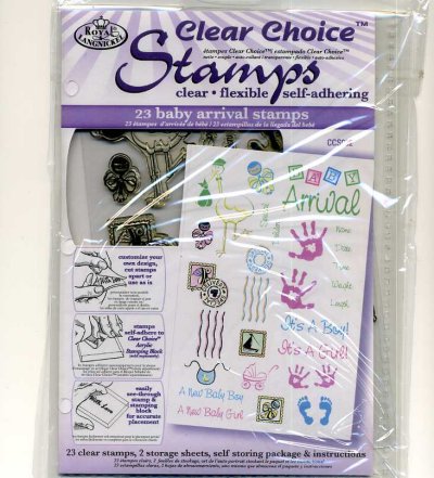 Clear Choice Stamps - Baby Arrival